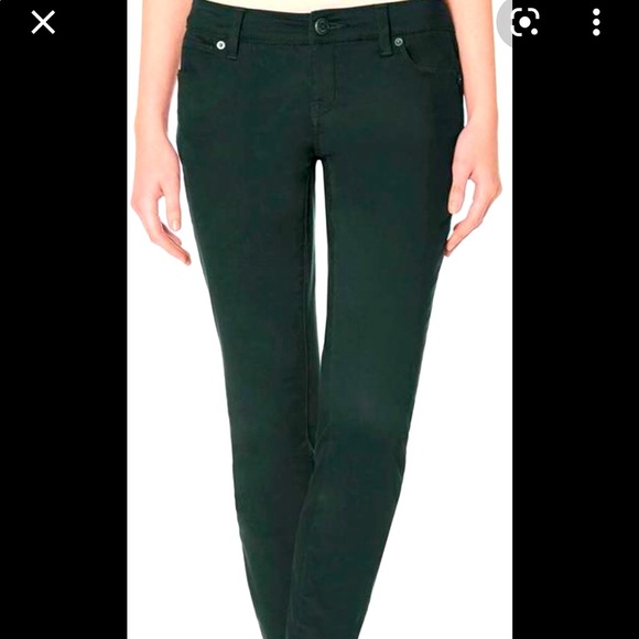 The Limited 678 Green Leggings Jeans Pants Size 4 - Picture 2 of 6